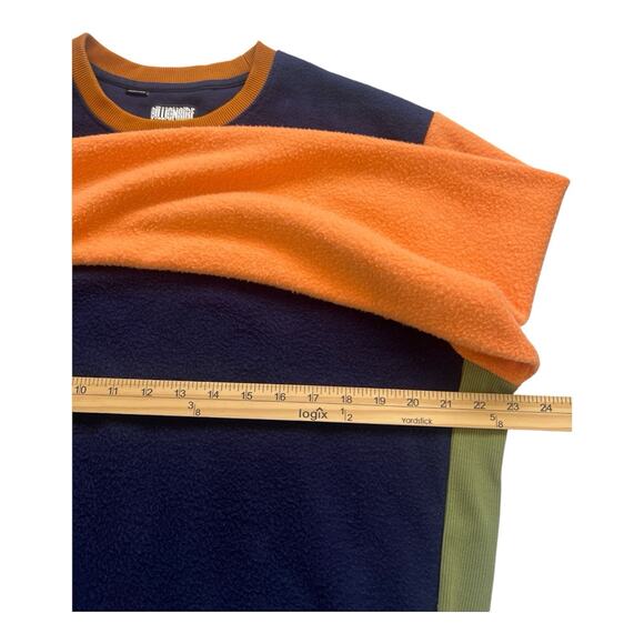 Billionaire Boys Club Crewneck Sweatshirt Men L Oversized Color-Block Streetwear - Picture 5 of 12